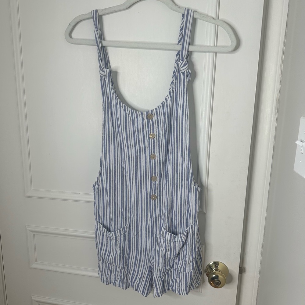 Swim cover up romper
